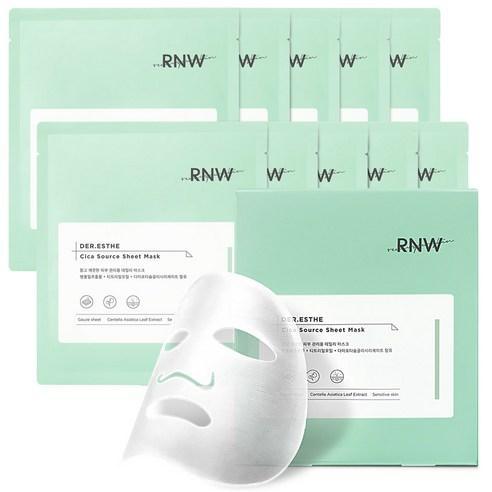 RNW DER.ESTHE Cica Source Sheet Mask 27ml x 10ea