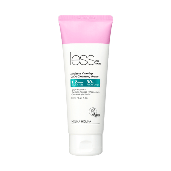 [HOLIKA HOLIKA] Less On Skin Redness Calming Cica Cleansing Foam 100ml