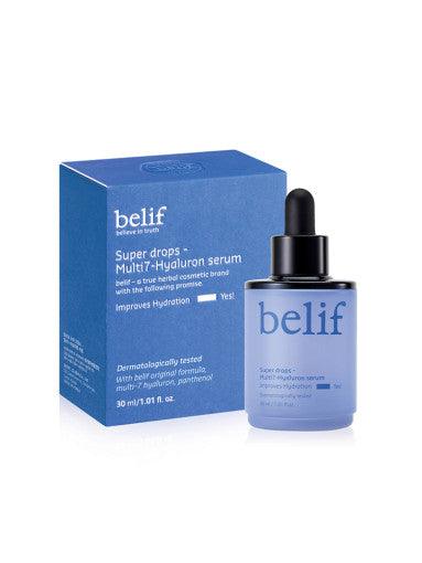 belif Super Drops Multi7-Hyaluron Serum 30ml