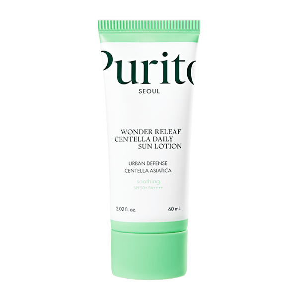 [PURITO SEOUL] Wonder Releaf Centella Daily Sun Lotion SPF50+ PA++++ 60ml