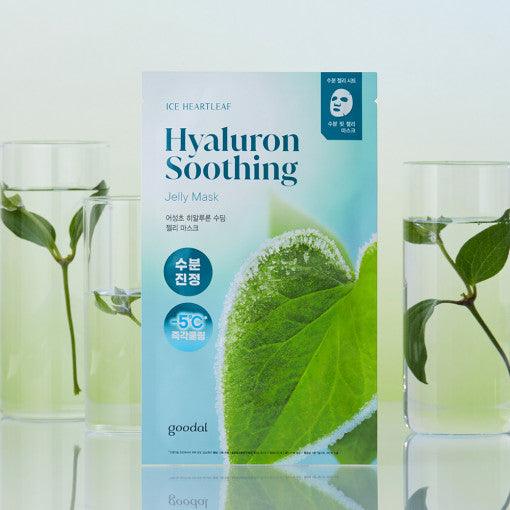 goodal Heartleaf Hyaluron Soothing Jelly Mask Sheet 5ea