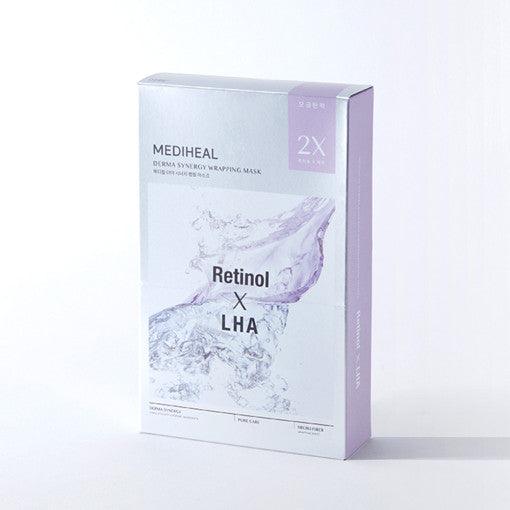 MEDIHEAL Derma Synergy Wrapping Mask Sheet 10P #Retinol X LHA